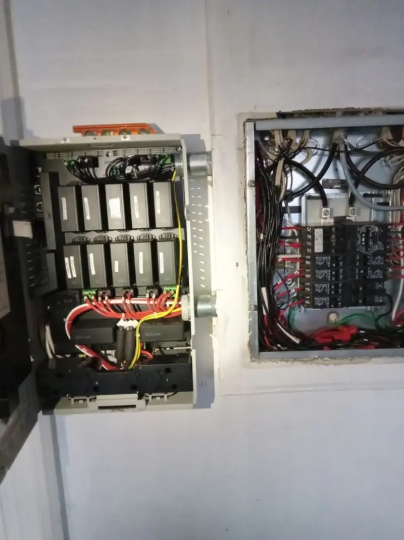Electrical panel upgrade completed for Ring Doorbell Installation in Biloxi